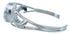 Howlite Sterling Silver Native American Leaf Cuff Bracelet RX102744